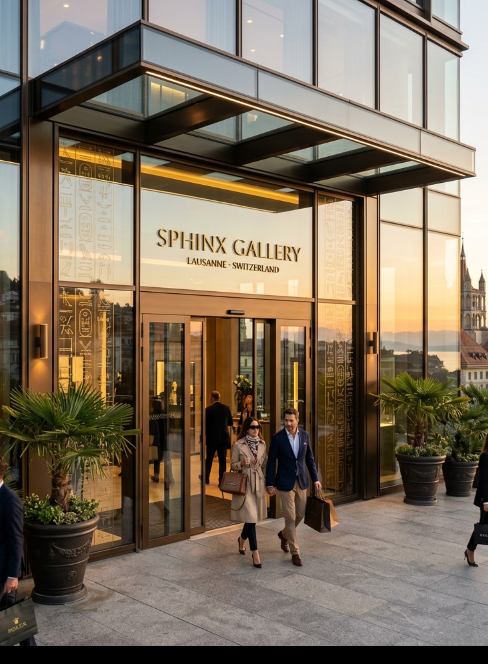 Person using smartphone for treasure hunt experience